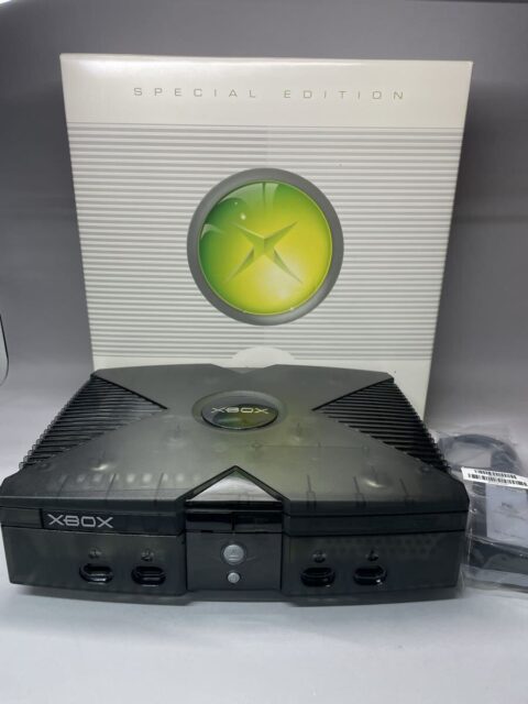 Microsoft Xbox 初代 SPECIAL EDITION スケルトン 本体