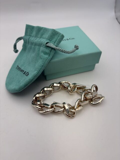 Tiffany ティファニー フォージ ブレスレット ラージ Ag925