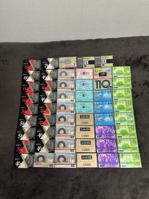 カセットテープ 54本セット SONY maxell