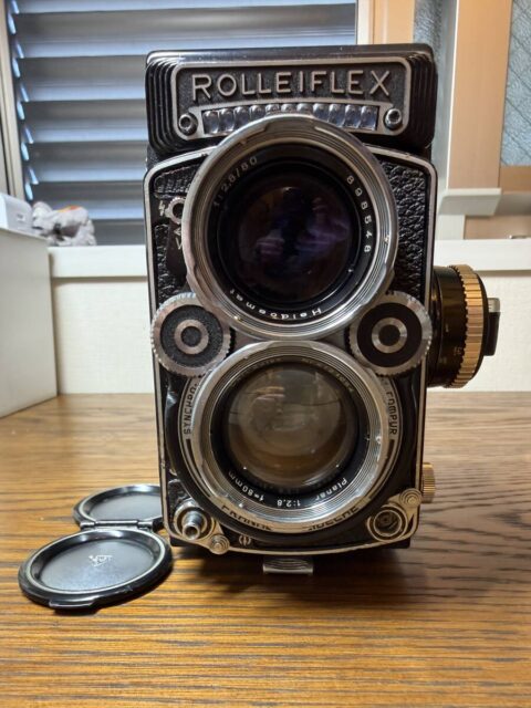 ROLLEI Rolleiflex 2.8F Carl Zeiss Planar 80mm F2.8 二眼レフカメラ