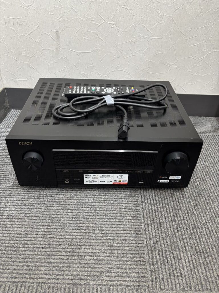 DENON AVR-X3800H AVアンプ 9.4ch 8K