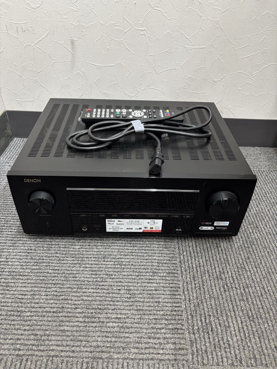 DENON AVR-X3800H AVアンプ 9.4ch 8K