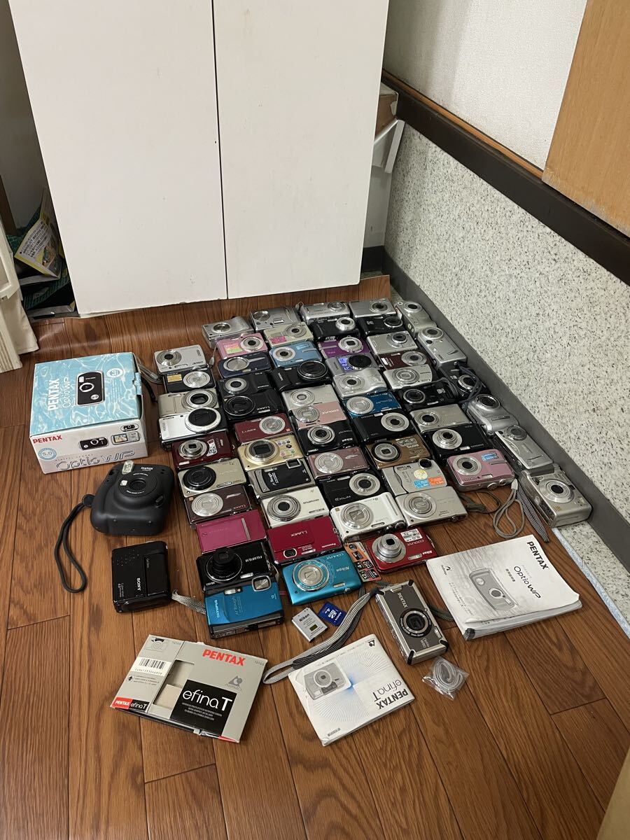 デジタルカメラ まとめ売り 60台 SONY Canon OLYMPUS CASIO Nikon