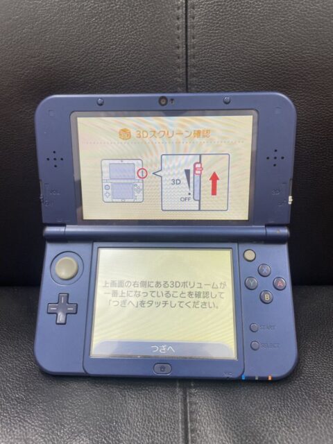Nintendo New ニンテンドー3DS LL メタリックブルー