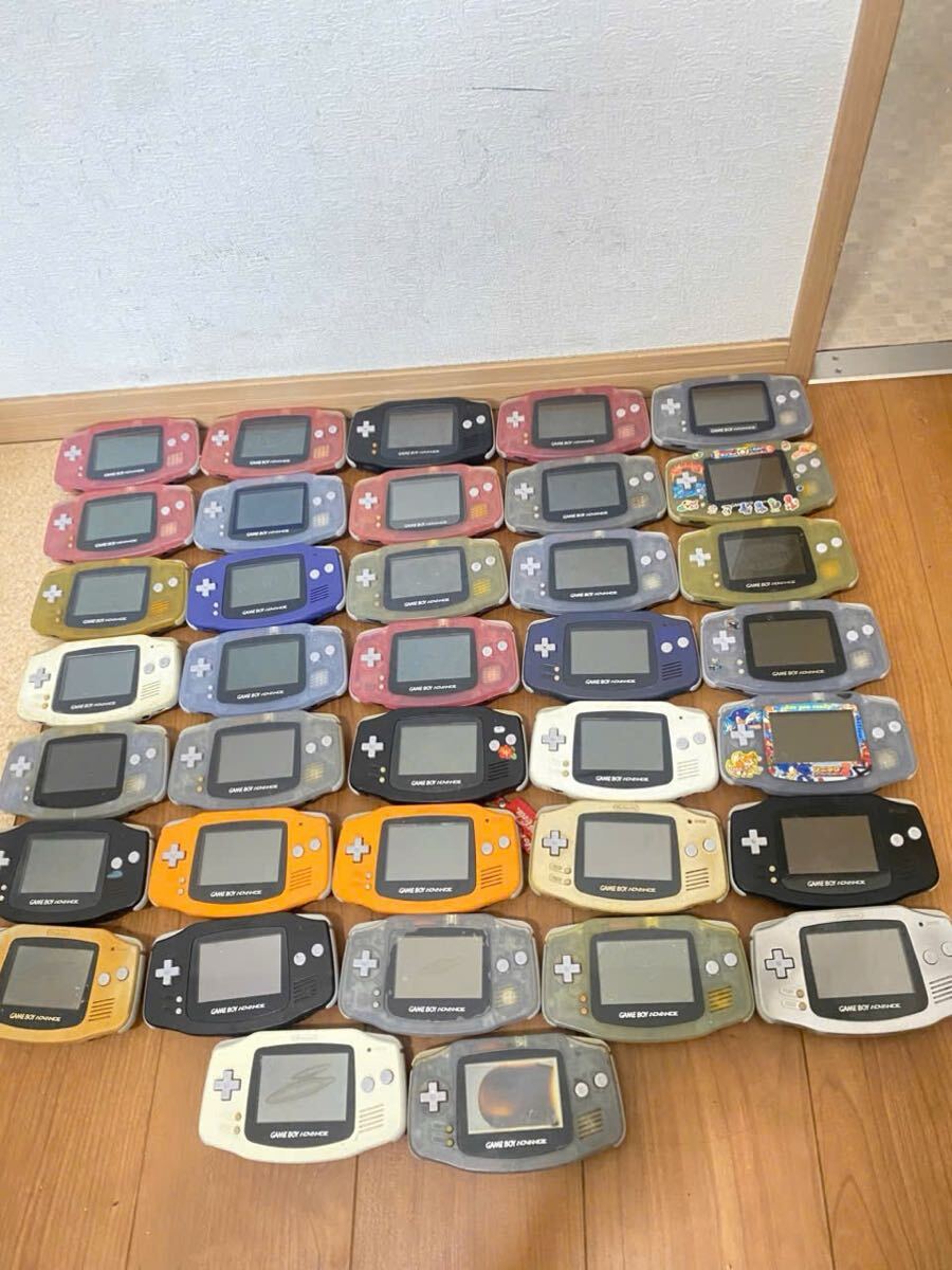 任天堂 ゲームボーイアドバンス ゲームボーイカラー 37台まとめ売り