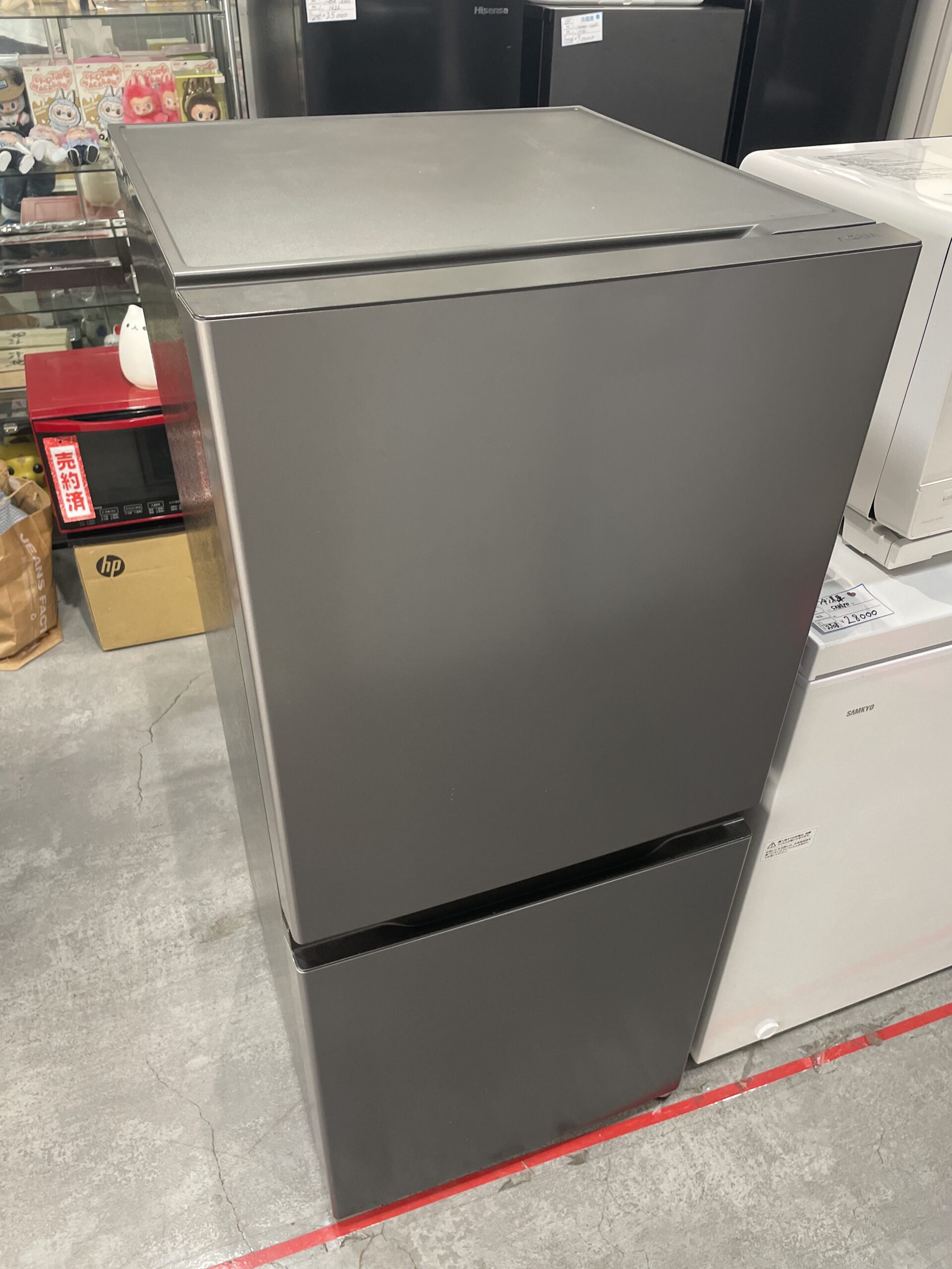 AQUA 2024年製 169L 冷凍冷蔵庫 中古品販売