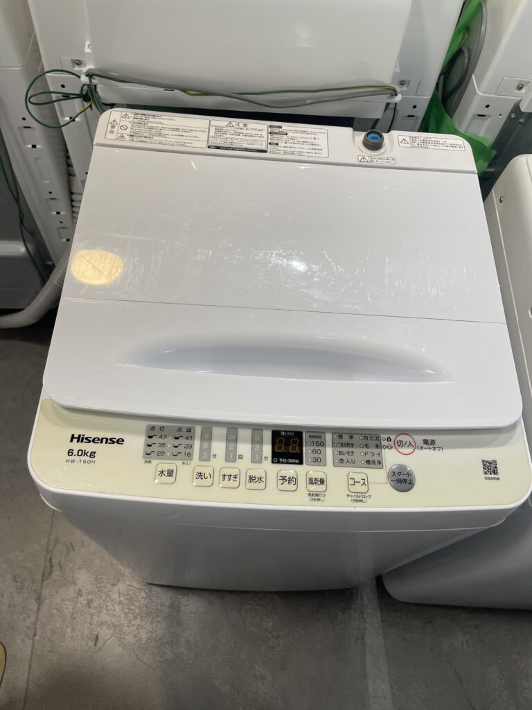 Hisense 2024年製　6kg 洗濯機 中古品販売