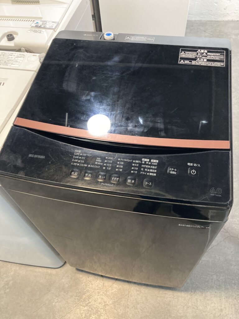 アイリスオーヤマ 2022年製 6.0kg 洗濯機 中古品販売