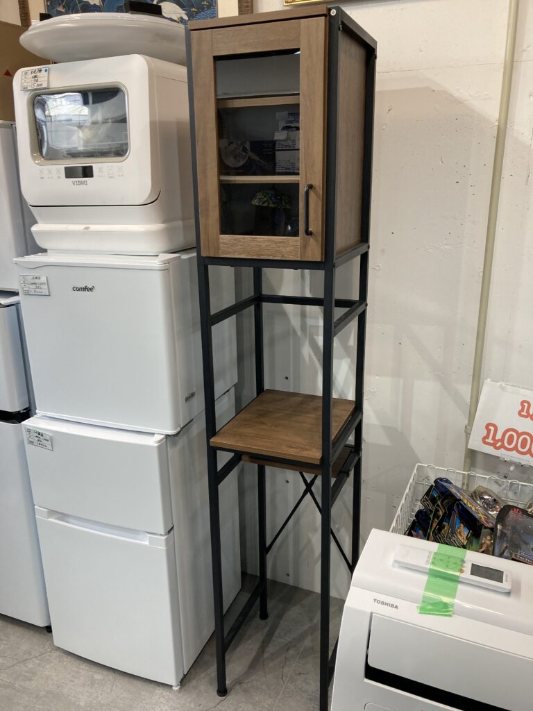 ニトリ ヴィンテージテイスト ゴミ箱上ラック スリム 中古品販売