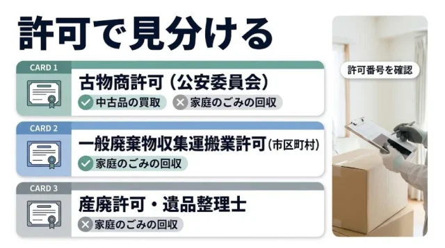 「リサイクルするから許可不要」は本当? 許可で業者を見分ける