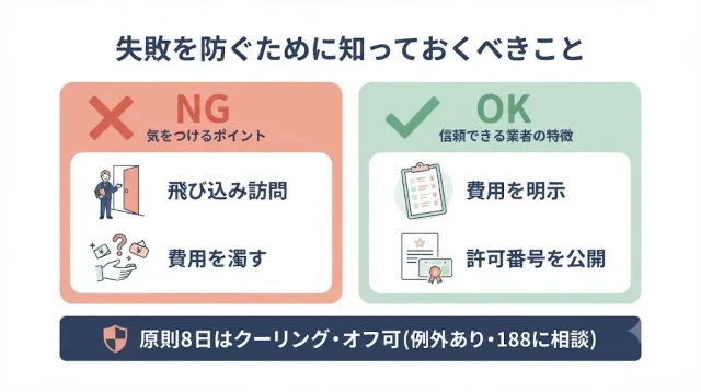 近所にも家族にも知られたくない人が避けたい失敗と防ぎ方