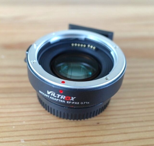 VILTROX EF-FX2 0.71x スピードブースター オートフォーカスアダプター