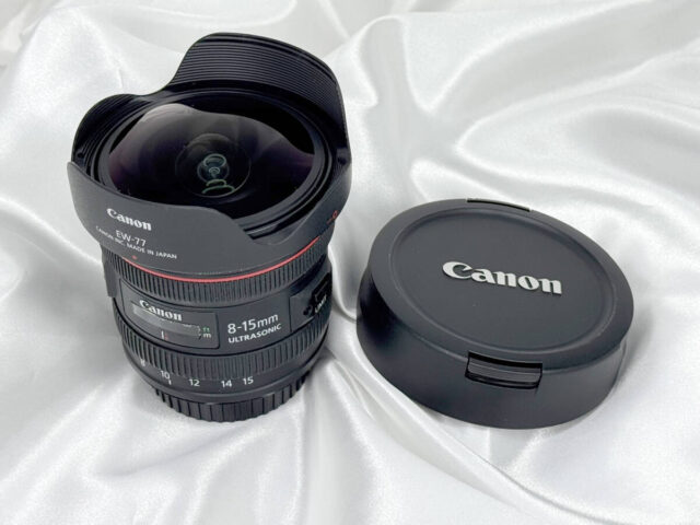 Canon EF 8-15mm F4 L USM フィッシュアイズームレンズ