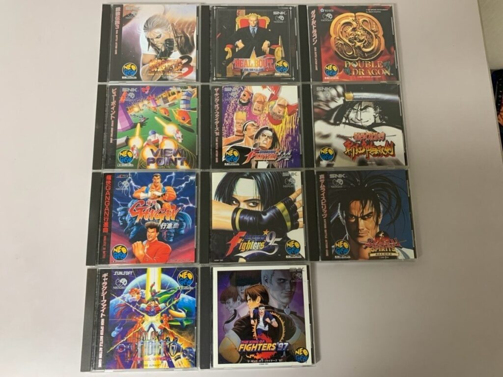 SNK ネオジオCD ソフト多数セット 攻略本付き