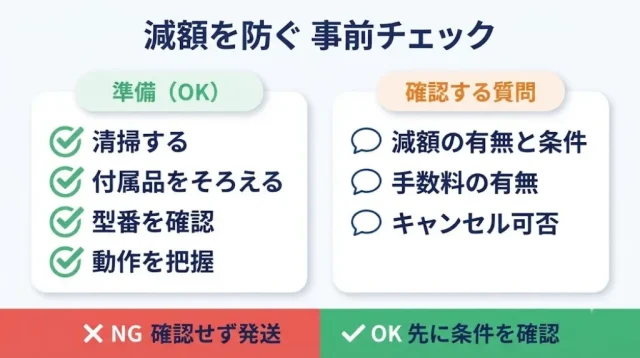 査定で損しないための準備
