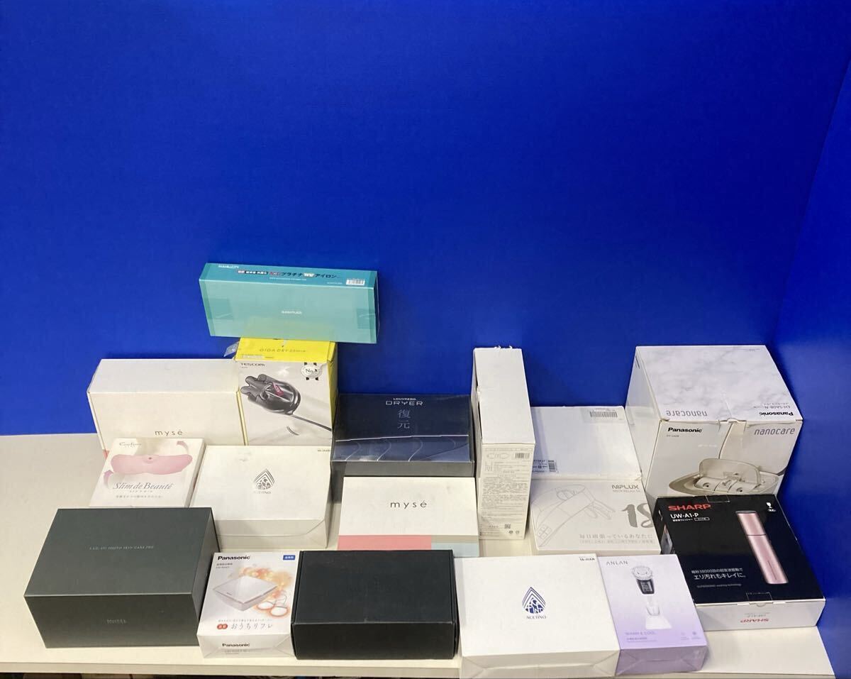 美容家電まとめセット ヤーマン ナノケア ミュゼ ANLAN NIPLUX シャープ