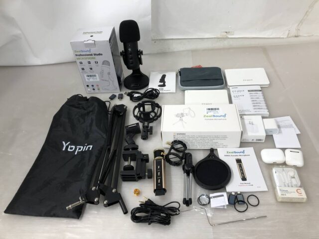 家電まとめ売却 電子辞書・AirPods Pro・コンデンサーマイク