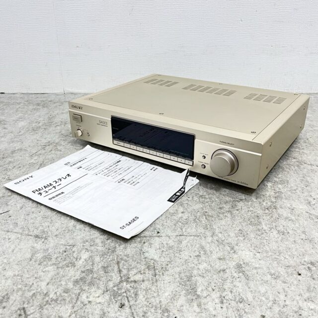 SONY ソニー FM/AMステレオチューナー ST-SA5ES ゴールド
