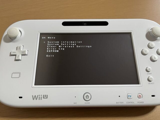 任天堂 Wii U 試作機 開発機 ゲームパッド プロトタイプ