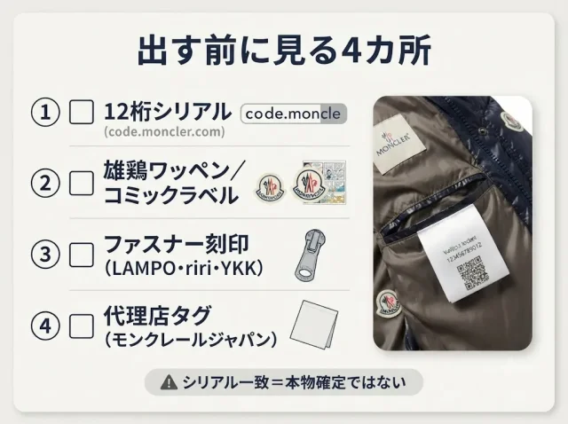 売る前の真贋セルフチェック