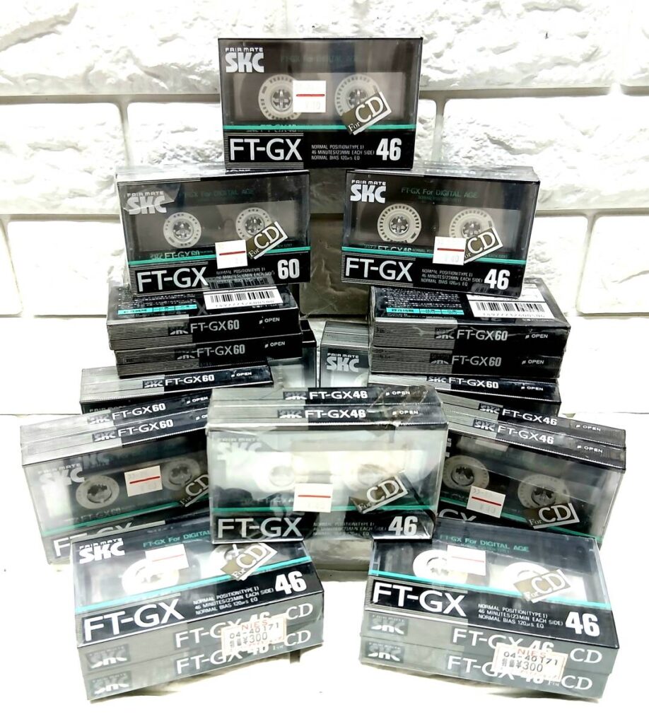 SKC カセットテープ FT-GX46 28本セット
