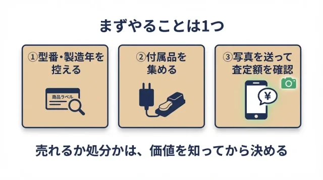 まずやることは1つ