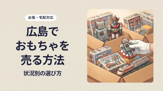 おもちゃ買取 広島｜実家整理・大量・壊れOKの売り方