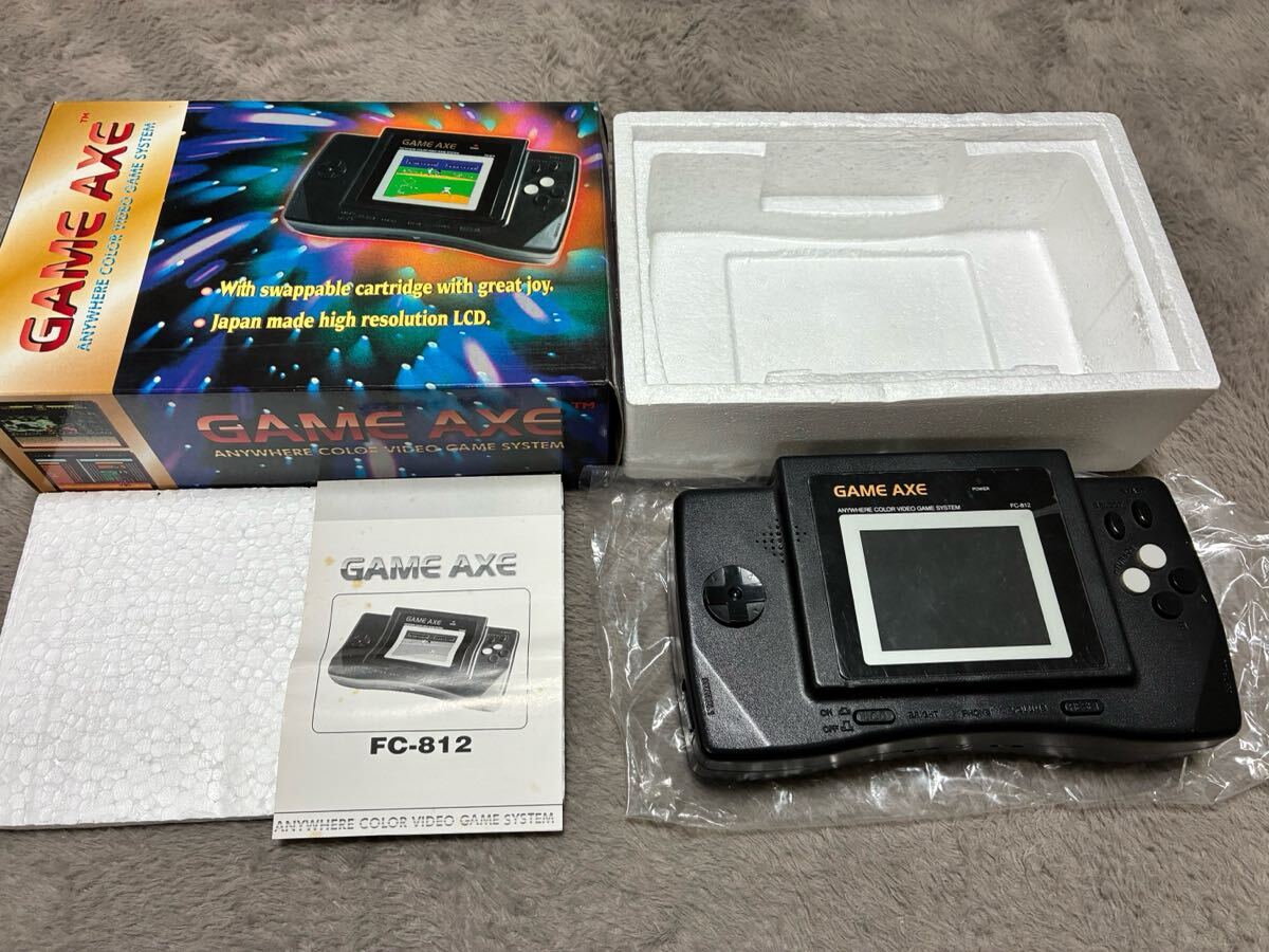 GAME AXE ファミコン互換機 携帯型ゲーム機