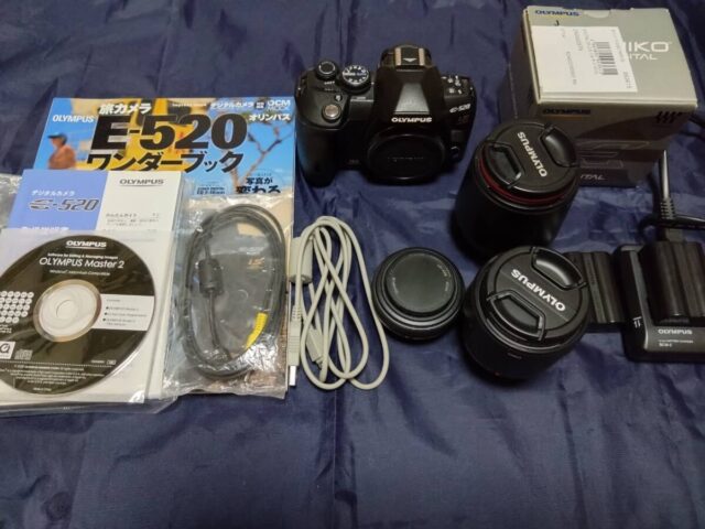 オリンパス OLYMPUS E-520 レンズセット フォーサーズ