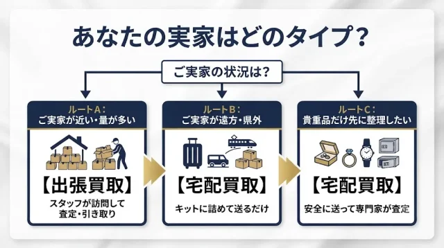 あなたの実家はどのタイプ?