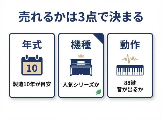 売れるかは3点で決まる