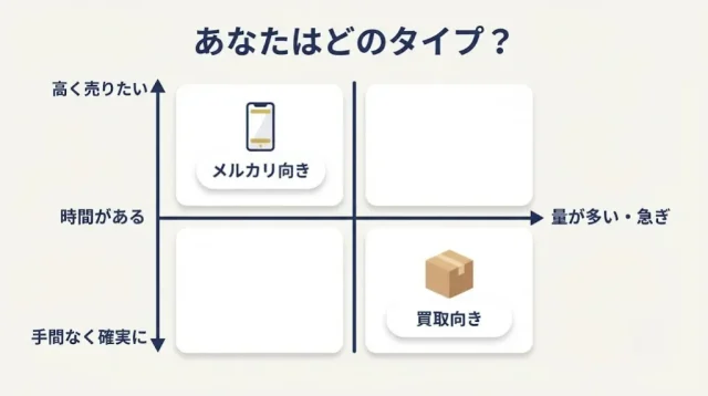 どっちが得かは「品目×あなたの状況」で決まる