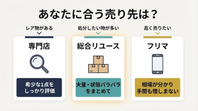 あなたに合う売り先は?