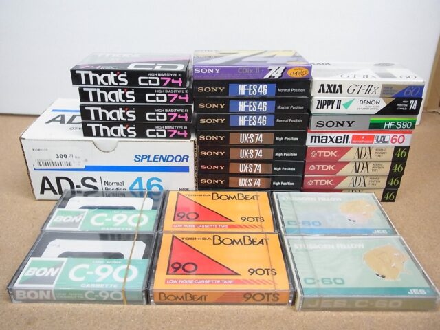 カセットテープ SONY TDK AXIA maxell 大量セット
