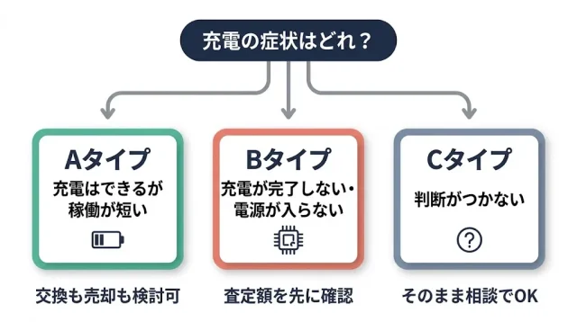  30分でできるセルフ診断｜バッテリー劣化か、本体故障かの見分け方