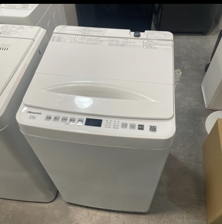 ハイセンス 2025年製 5.5kg 洗濯機 中古品販売