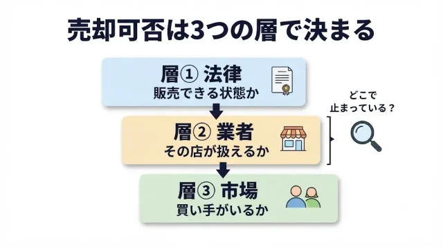 旧規格のオーディオは売れるのか|結論は「3つの層」で決まる