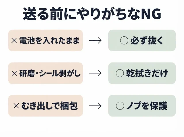  よくある失敗と防ぐ方法