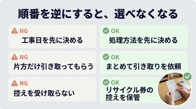  よくある失敗と防ぐ方法