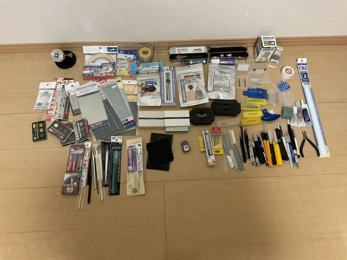 プラモデル工具一式 やすり ニッパー ピンバイス等