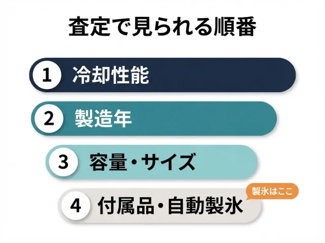 製氷の不調は査定額にどう響くのか