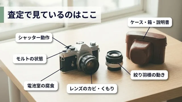 査定時に実際に確認している項目