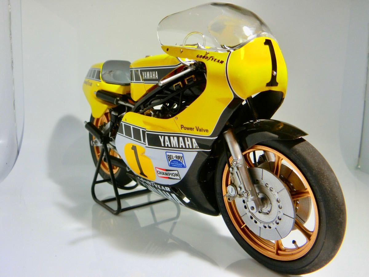 タミヤ 1/12 YAMAHA YZR500 ケニーロバーツ号 プラモデル完成品