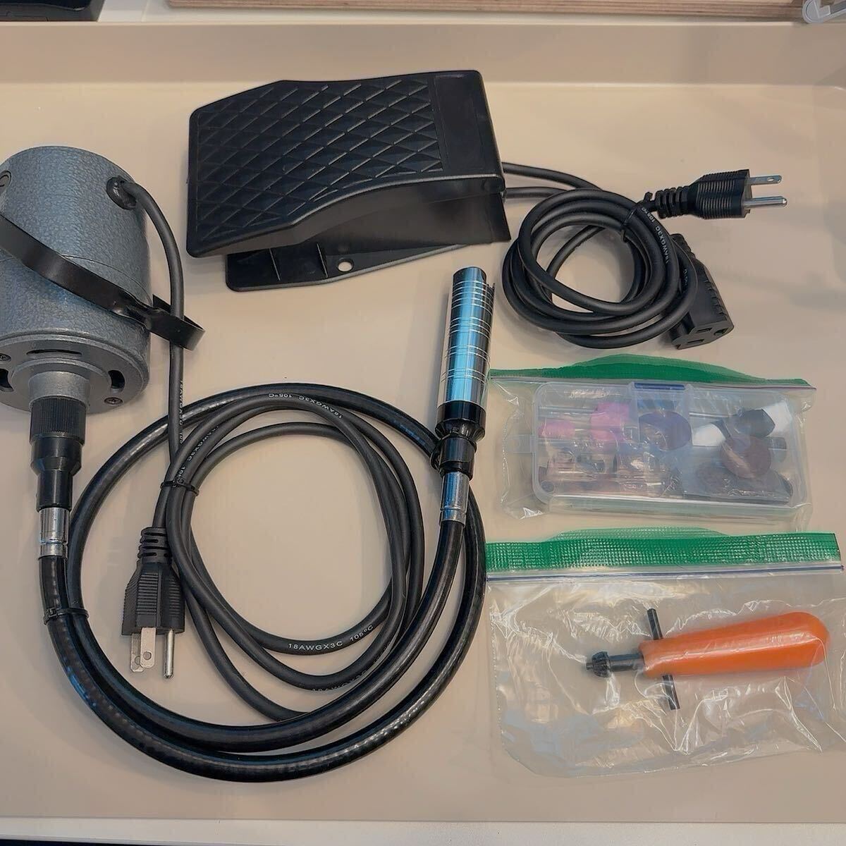 フレキシブルシャフト リューター ミニルーター 電動工具