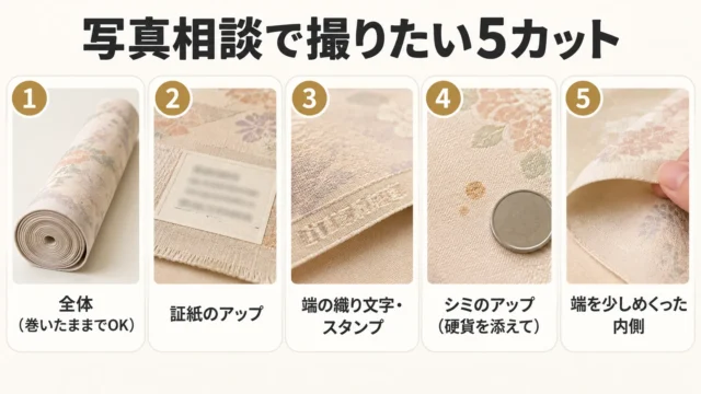 写真で相談するなら撮っておきたい5カット