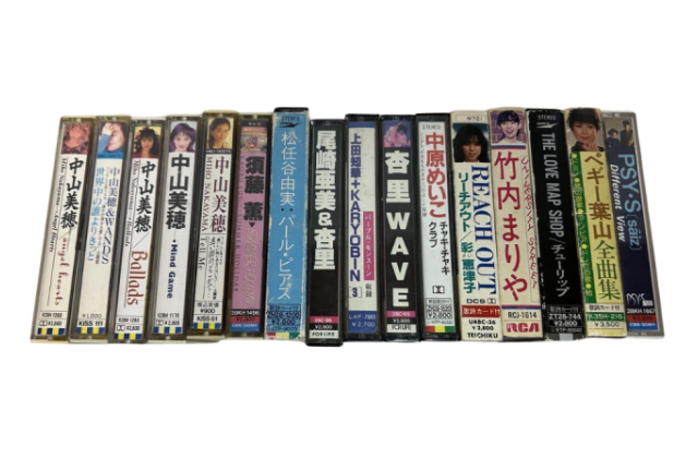 市販ミュージックテープ（邦楽）