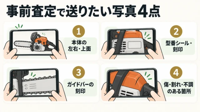 査定に出す前のチェックリスト