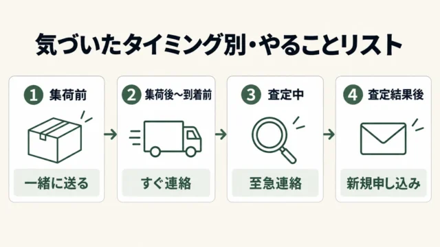 追加したいと気づいたときの正しい対応