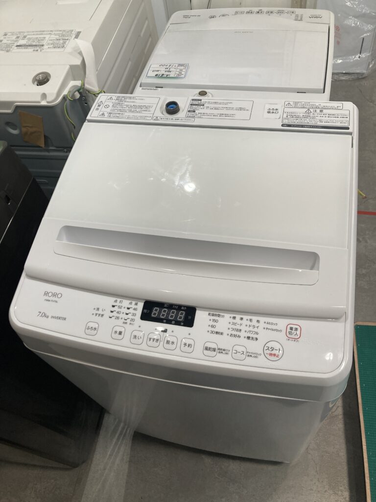 ヤマダ RORO 2025年製 7.0kg 洗濯機 中古品販売