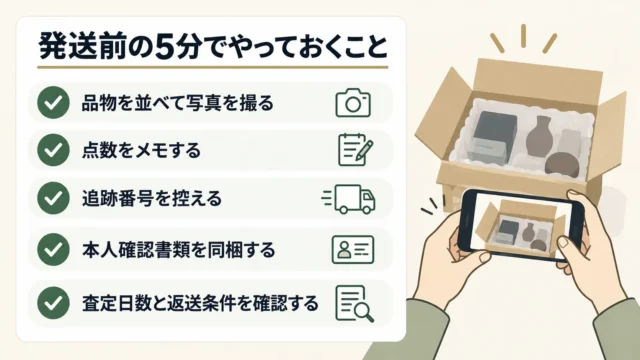 次回から不安にならないための『発送前』の準備